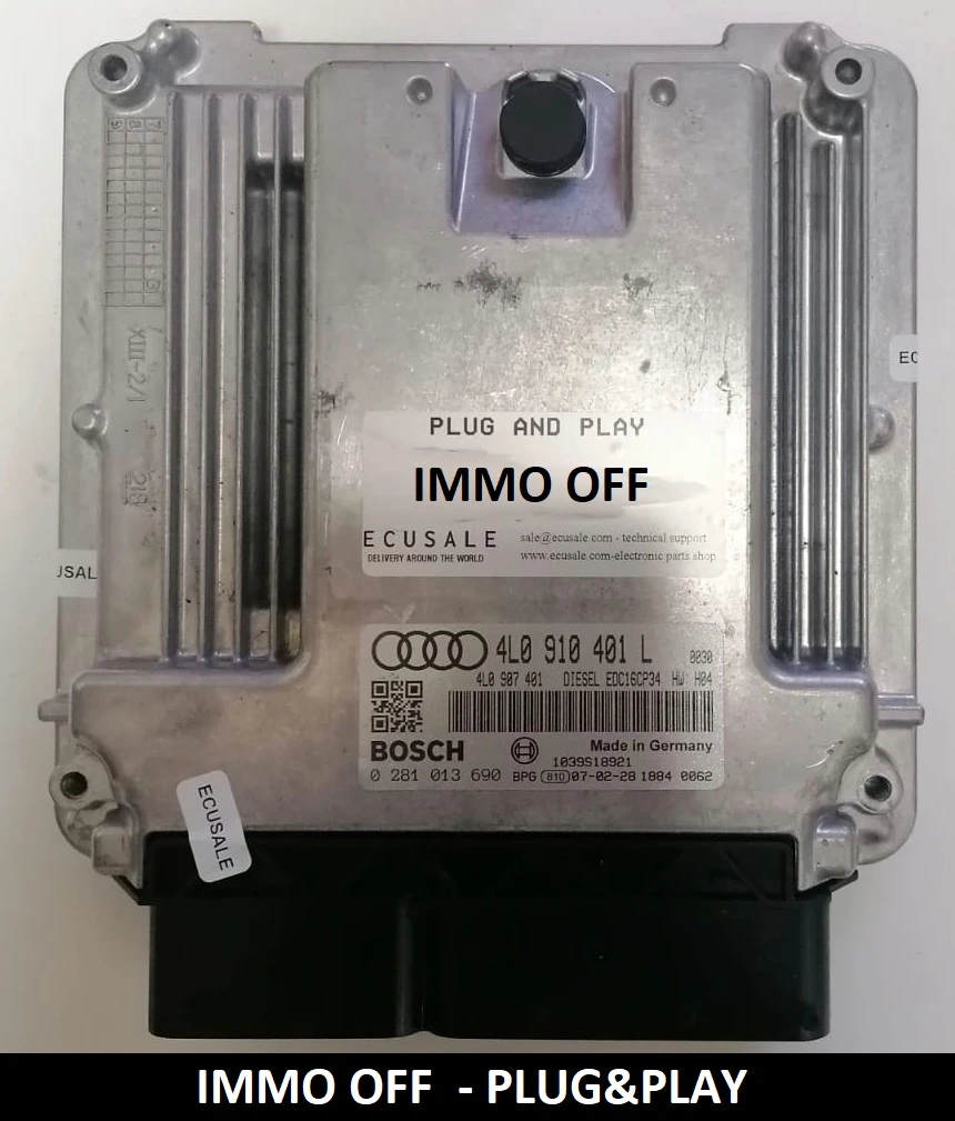 0281013690 4L0910401L Audi Q7 3.0 TDI Motorsteuergerät
